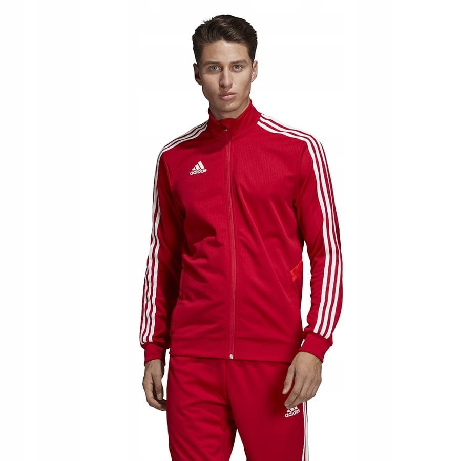 Bluza adidas TIRO 19 TR JKT D95953 - CZERWONY; S