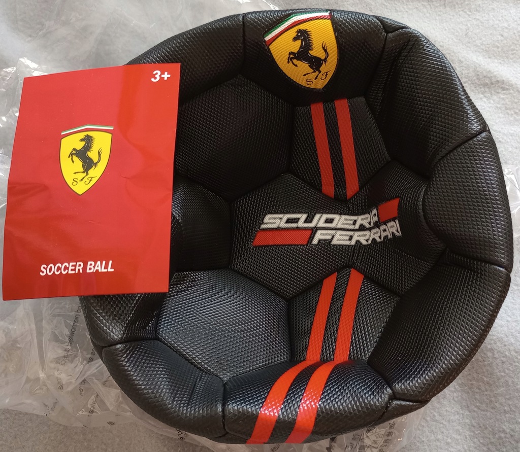 Nowa piłka Scuderia Ferrari F611 rozmiar 5 czarna