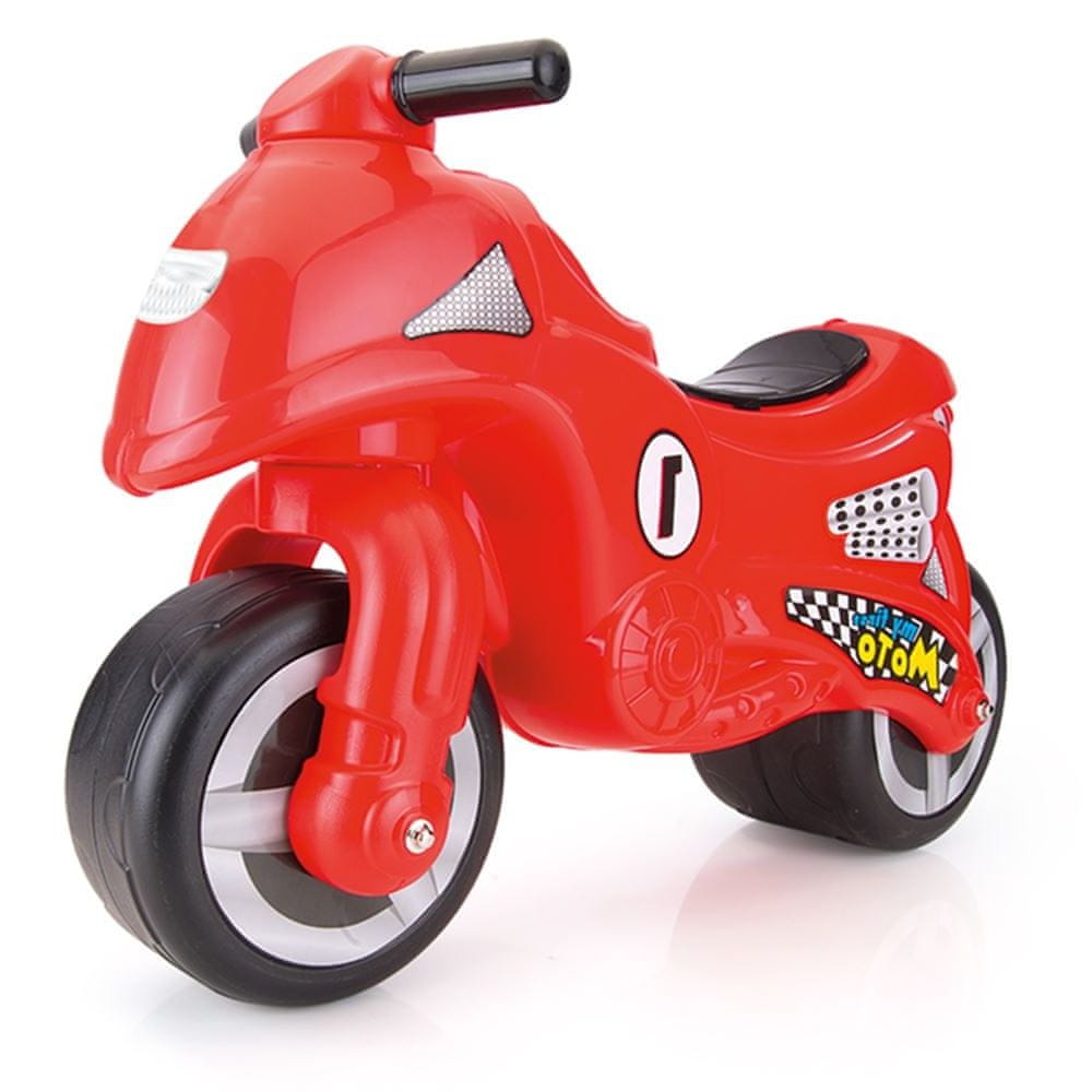 Motor Jeździk czerwony pierwszy skuter - biegowy Dolu