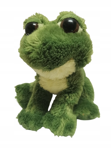 Aurora zielona żabka słodka maskotka żabcia żabka frog 30cm