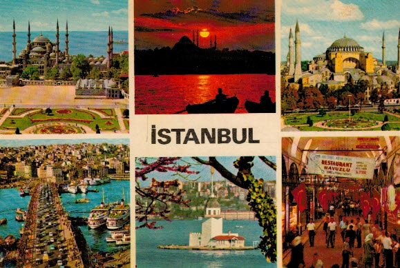 Pocztówka Istanbul Stambuł Turcja bez obiegu
