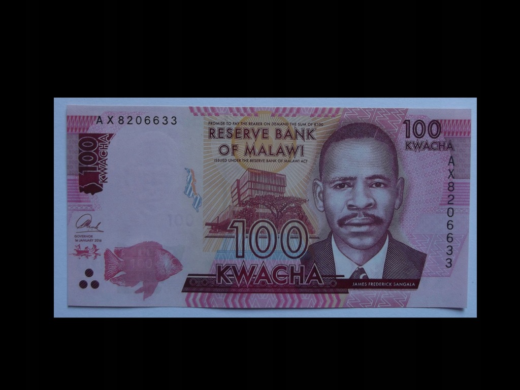 100 kwacha 2016 - MALAWI