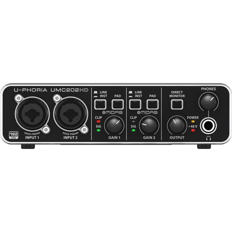 Behringer U-Phoria UMC202HD Interface Audio