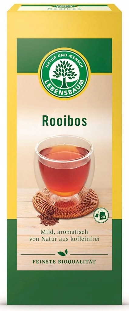 HERBATKA ROOIBOS EKSPRESOWA BIO (20 x 1,5 g) 30 g