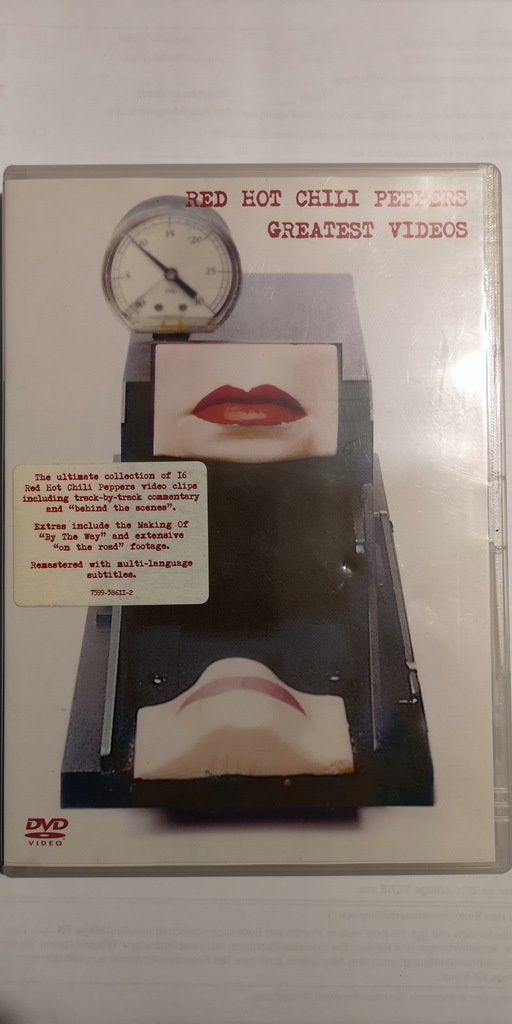 RED HOT CHILLI PEPPERS GREATEST HITS DVD