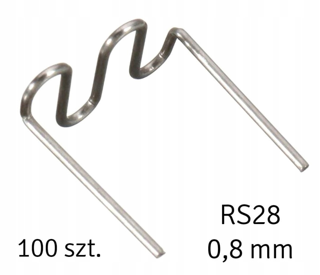 AG713A SPINKI DO ZGRZEWANIA PLASTIKU 100