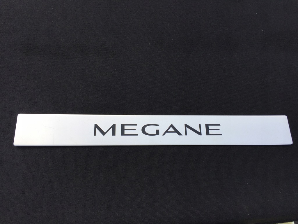 RENAULT MEGANE IV 14- LISTWA NA PRÓG NAPIS