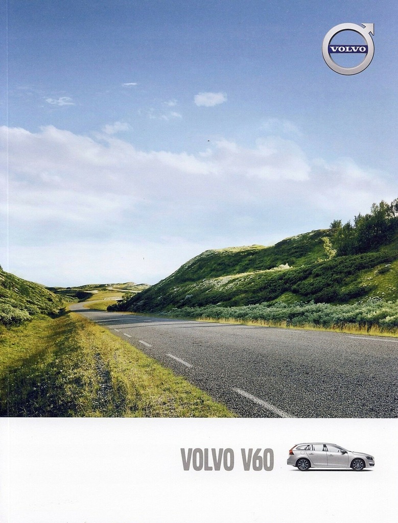 Volvo V60 prospekt 2015 polski