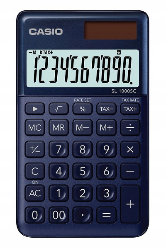 Kalkulator kieszonkowy SL-1000SC-NY-S 10-cyfrowy