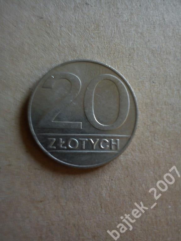 Moneta 20 złotych z 1989 roku