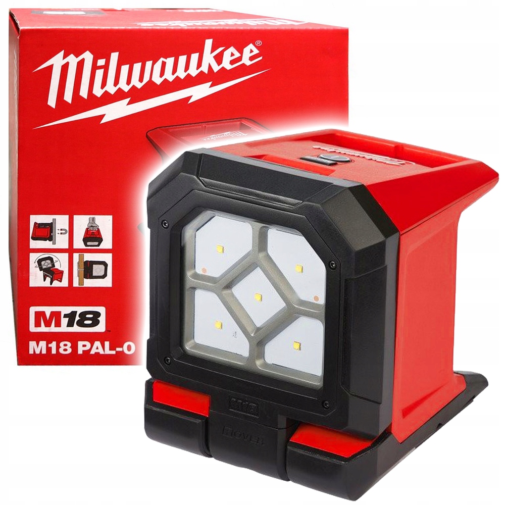Lampa obracana moc 1500lm LED Milwaukee M18 PAL-0 TRUEVIEW 4933464105