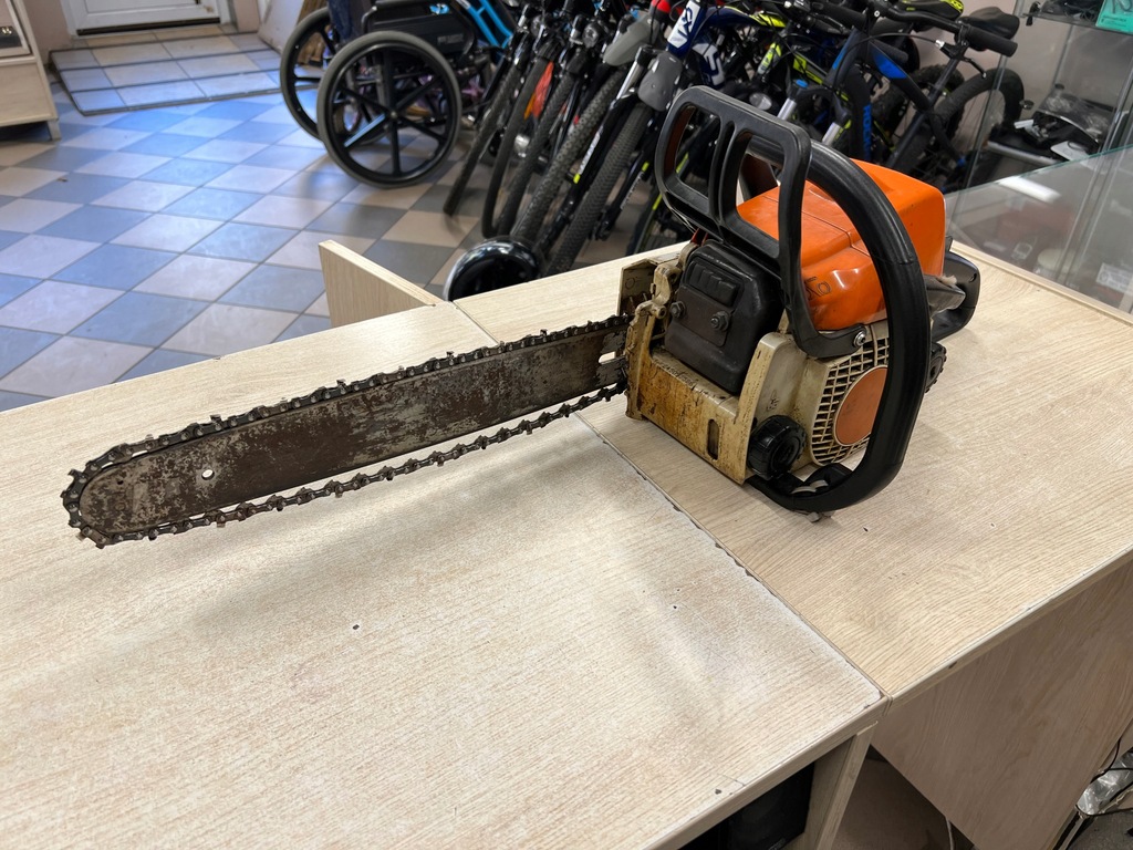 PIŁA SPALINOWA STIHL MS 180 uszkodzona - 12798138812 - oficjalne ...