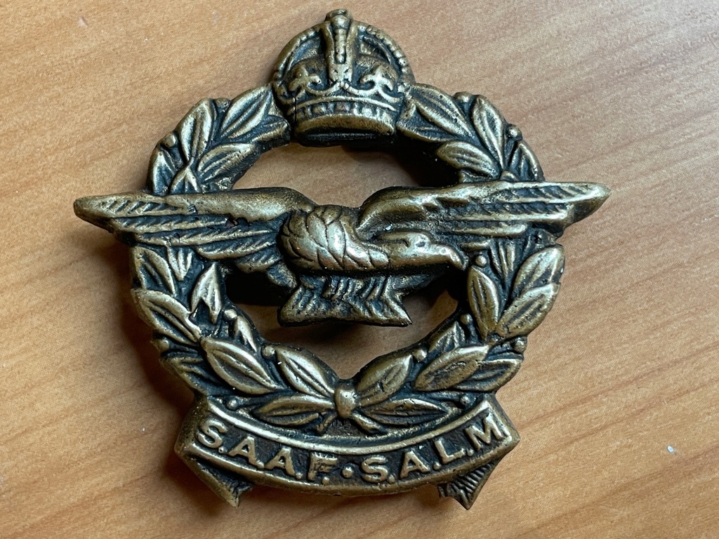 Odznaka na czapkę Lotnika SAAF Rep. Płd. Afryki