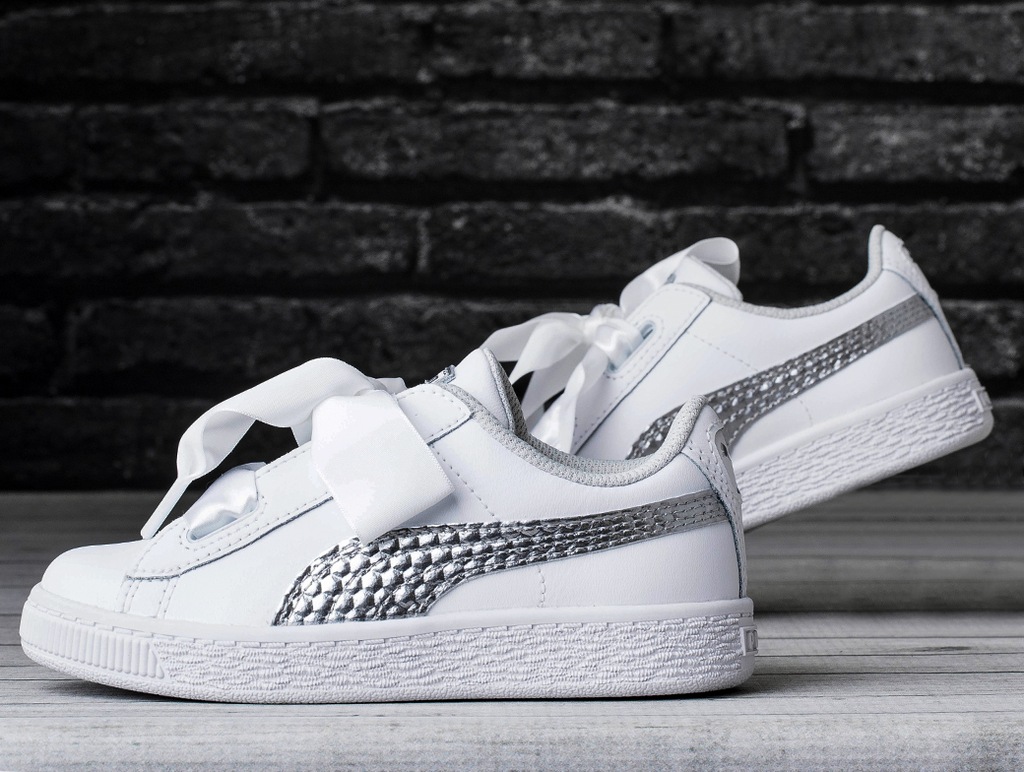 Купить Детская обувь Puma Basket Heart 368975 02 ^: отзывы, фото, характеристики в интерне-магазине Aredi.ru