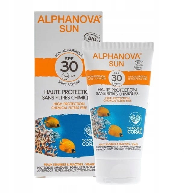 Alphanova Sun BIO Krem przeciwsłoneczny SPF30 50g