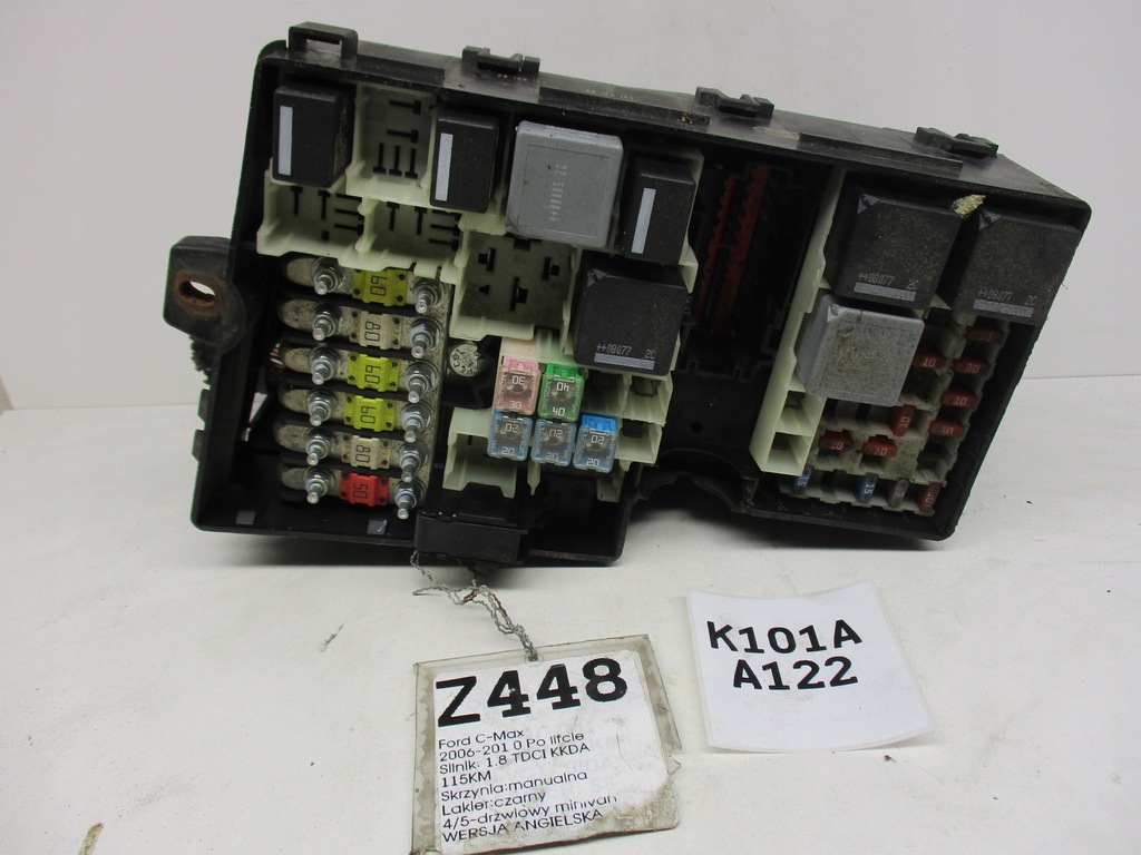 Skrzynka Bezpiecznikow Ford C Max 3m5t14a067bc Oficjalne Archiwum Allegro