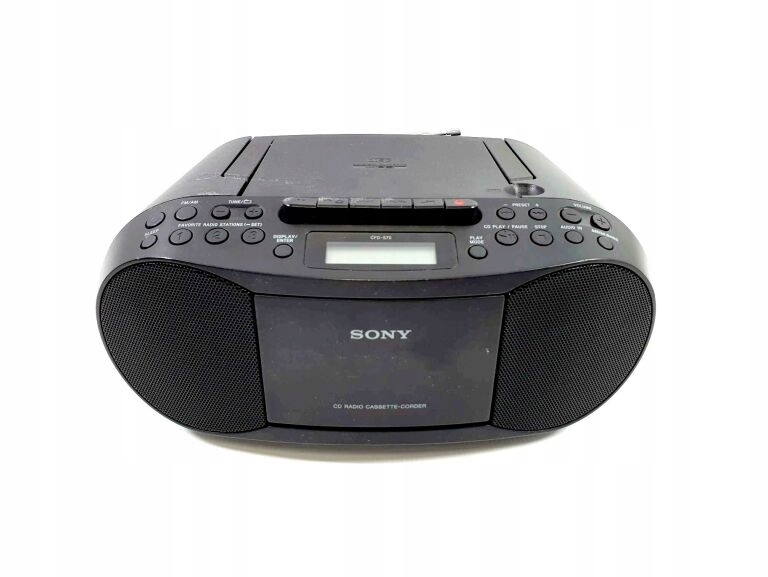 BOOMBOX SONY CFD S70 - 12093752689 - oficjalne archiwum Allegro