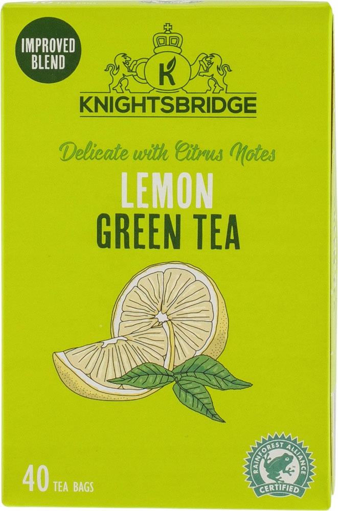 Knightsbridge Lemon Green Tea 40tb. 7524561371 oficjalne archiwum