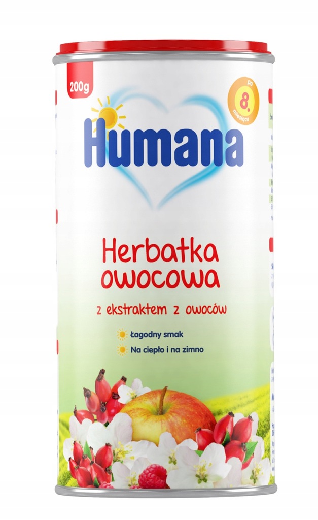 Humana Herbatka owocowa granulowana 200 g