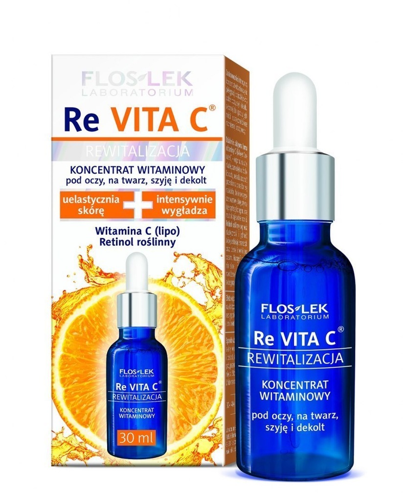 FLOS*REVITA C Koncentrat p/oczy 30ml