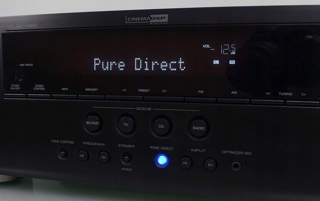 YAMAHA RXV665 KINO 7.1 TRUEHD DTSHD 630W 8011099878 oficjalne