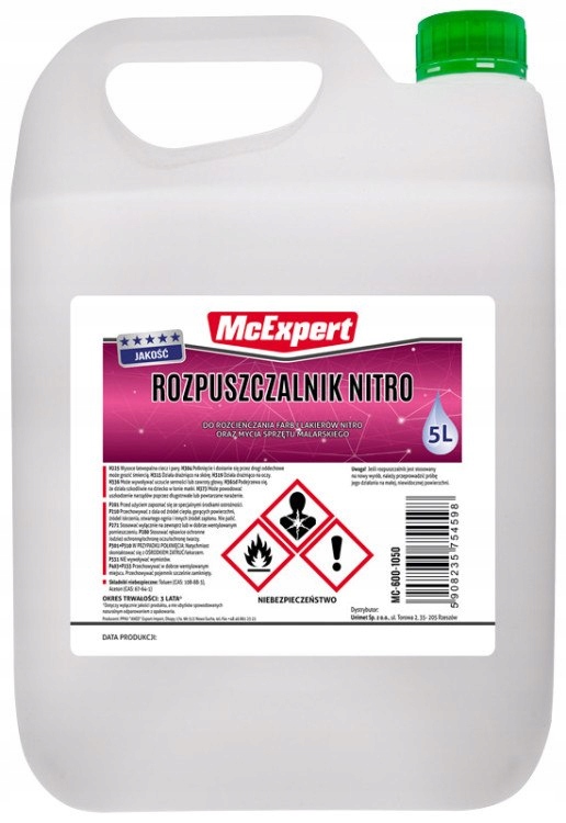 ROZPUSZCZALNIK NITRO 5L