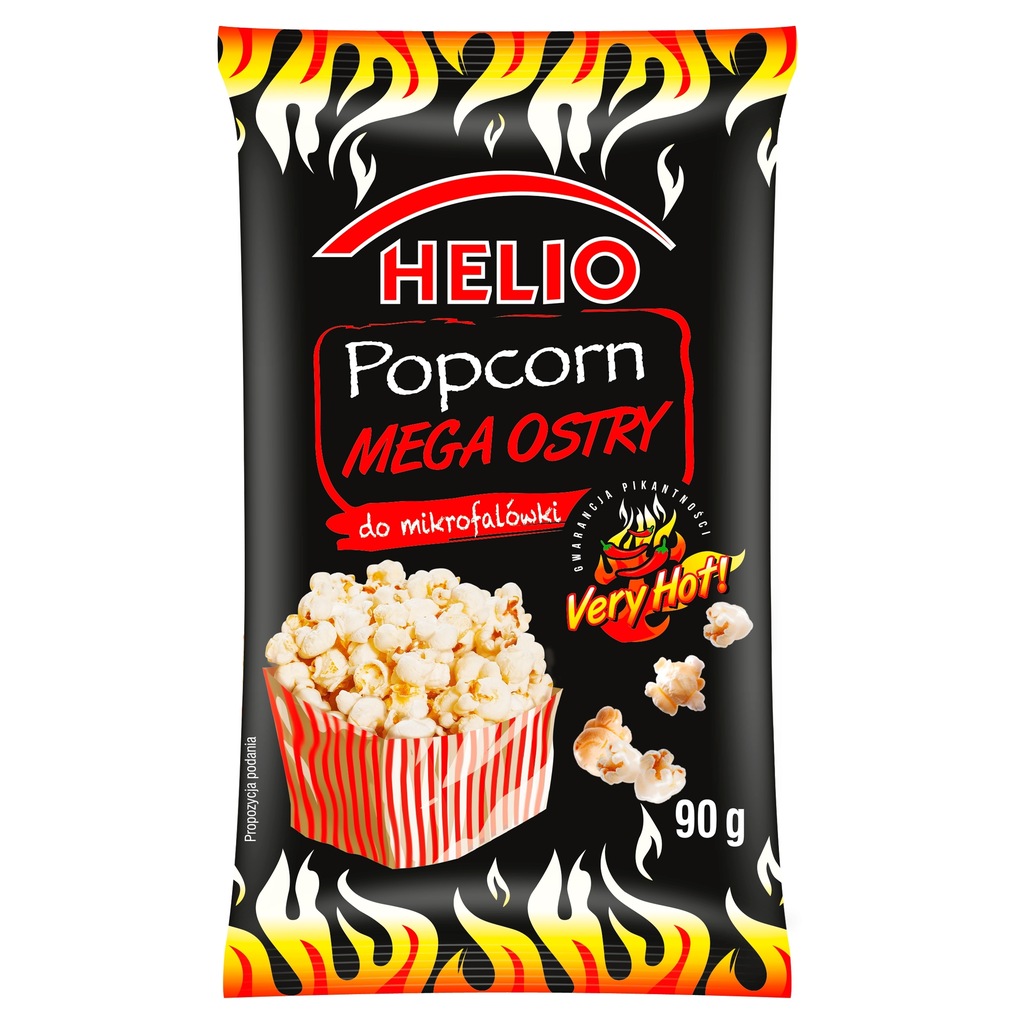 Popcorn do mikrofalówki mega ostry - 90g