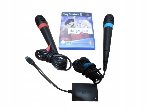 Sing Star PlayStation 2 Gra Sony Mikrofon