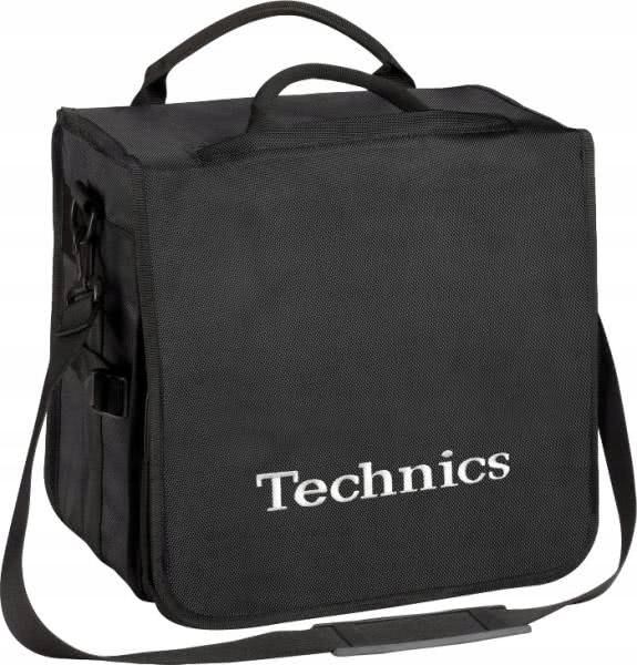 Plecak / torba na winyle - Technics BackBag na 45 LP Czarny / logo srebrne