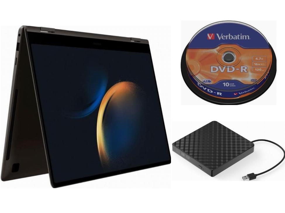 Laptop Samsung 16 Windows 11 Home Intel Core i7 16GB + ZEWNĘTRZNY NAPĘD D