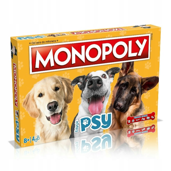 Gra planszowa MONOPOLY PSY nowa