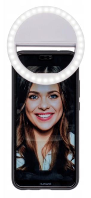 Lampa Selfie do Telefonu, RING, LED, PIERŚCIENIOWA