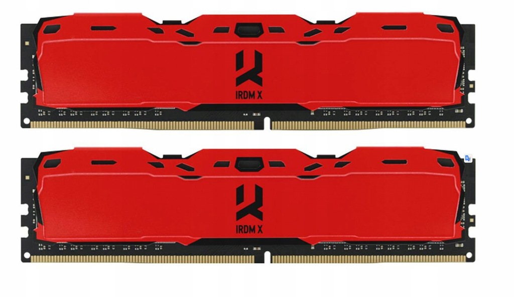 GOODRAM 16GB (2x8GB) 3200MHz CL16 IRDM X Red Kit