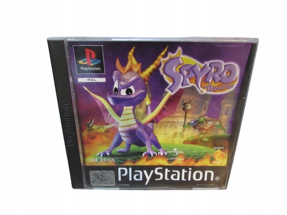 Gra Spyro The Dragon PSX PS1 Sony PlayStation (PSX)