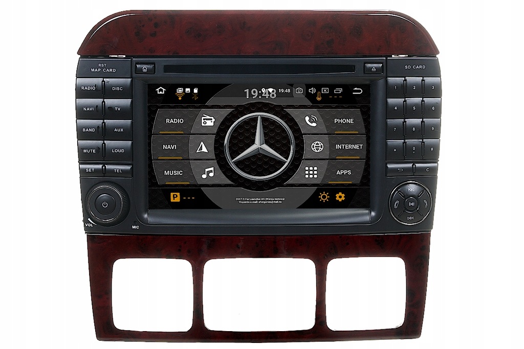 RADIO NAWIGACJA Mercedes W220 W215 ANDROID 9.0 2GB