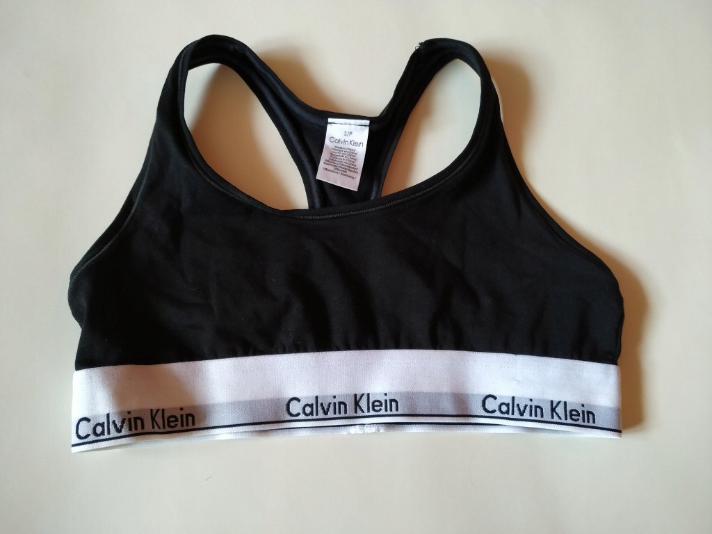 Biustonosz sportowy Calvin Klein top stanik xs ck