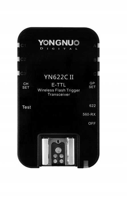 Wyzwalacz radiowy YONGNUO YN-622II C Canon E-TTL