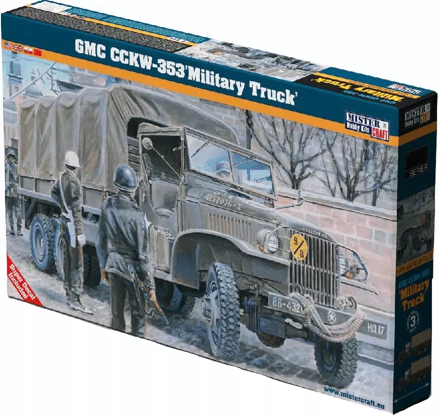 GMC CCKW-353 Military Truck, 1:72