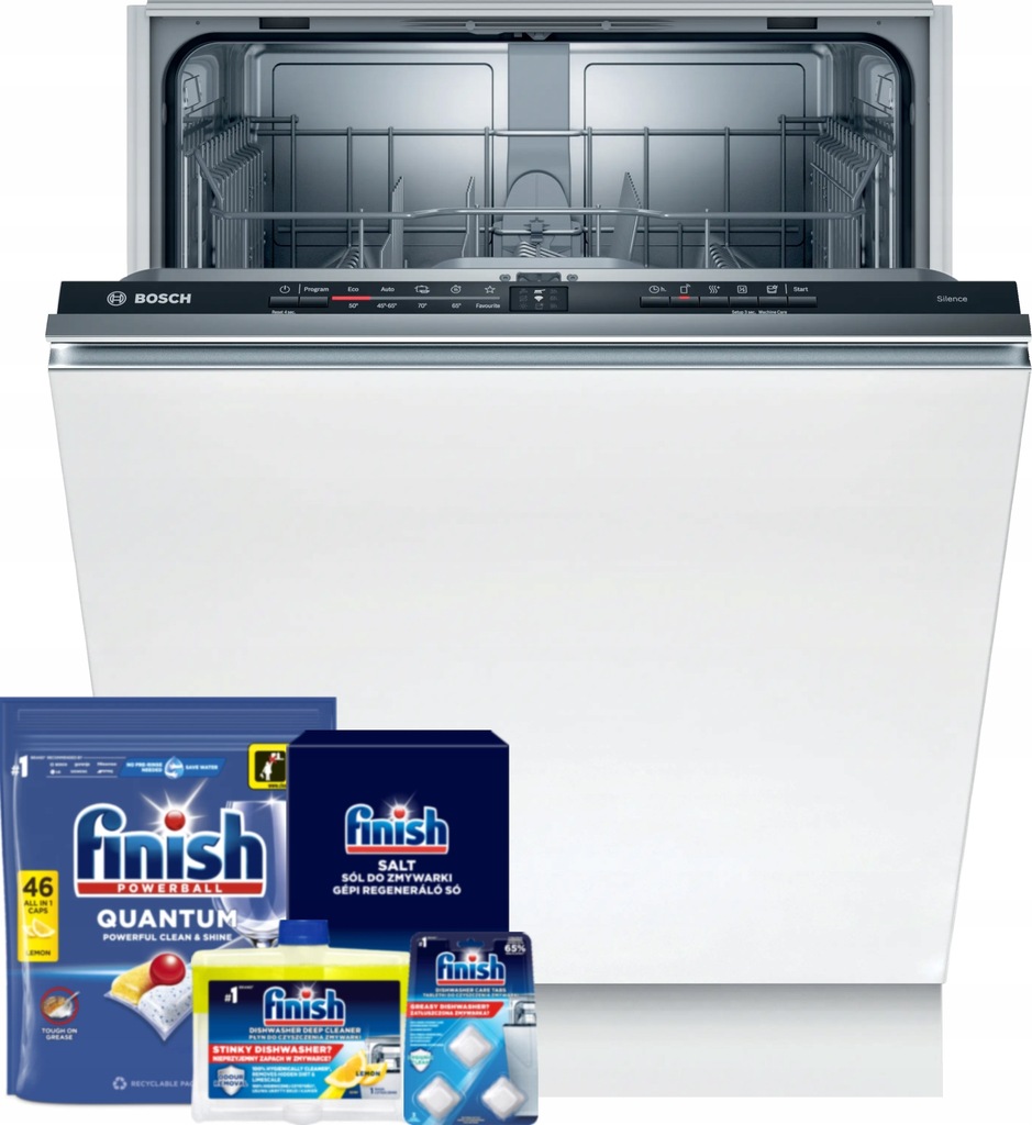 Zmywarka BOSCH SMV2ITX48E 12 kompletów, InfoLight 60cm AquaSensor + GRATIS