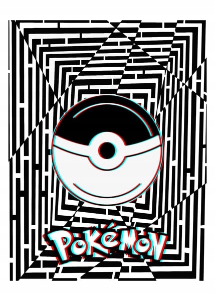 Maze Gaze Pokemon - plakat 3D 59,4x84,1 cm