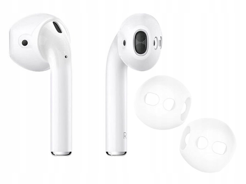 Silikonowe nakładki do Apple AirPods EarPods przez