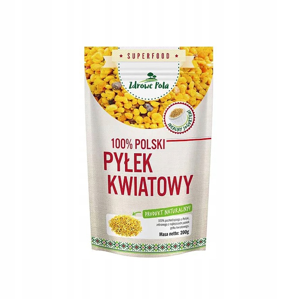 Zdrowe Pola Superfood 100% polski Pyłek kwiatowy