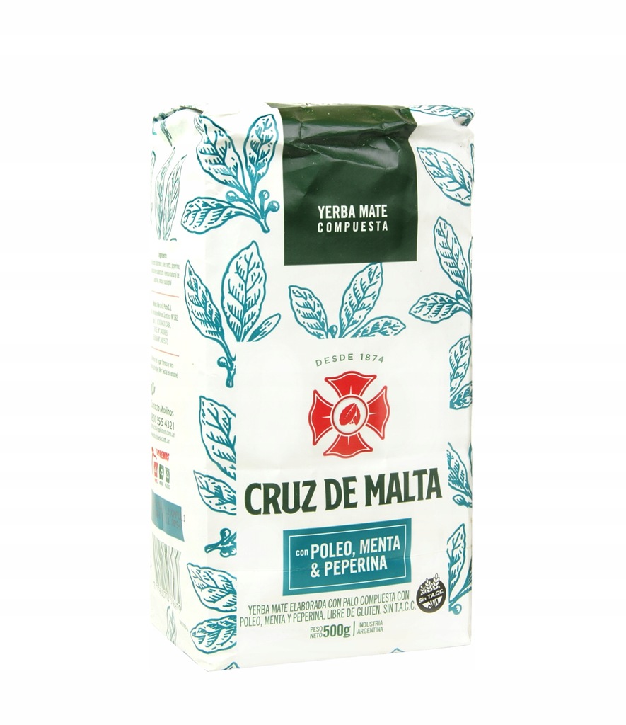 Yerba Mate Cruz de Malta Hierbas Serranas 500g