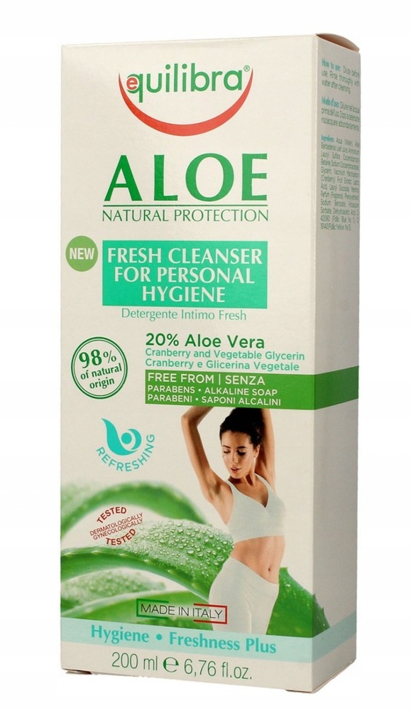 Equilibra Aloe Cleanser For Personal Hygiene odświ