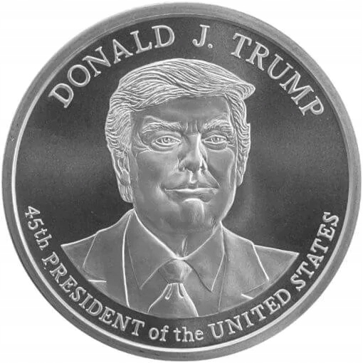 Srebrny Medal Donald J. Trump, 1 uncja