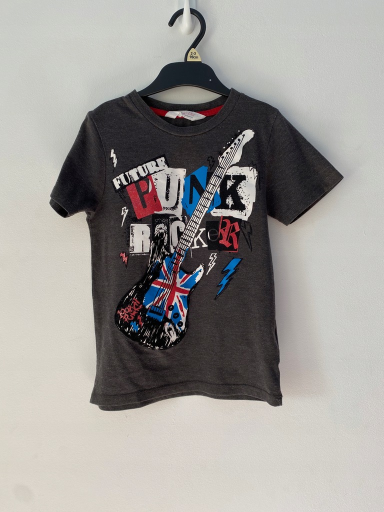 H&M-- T-SHIRT--BLUZKA-- 4-6 L--110/116