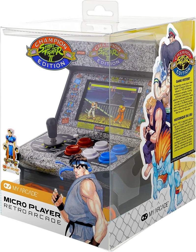 Mikro automat do gier Street Fighter II Champion Edition (edycja premium)