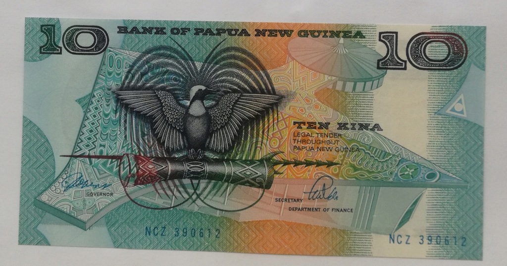 Papua Nowa Gwinea 10 kina