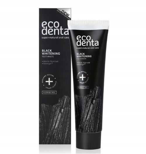 Ecodenta Black Whitening Toothpaste czarna past P1