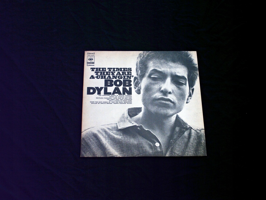 BOB DYLAN Times They Are A-Changin' JAPAN NM LP